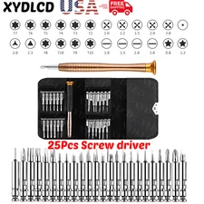 25 in 1 Precision Screwdriver Set Tool Kit Mini Small Torx Repair Fix for Laptop