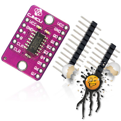 SN74HC164D CJMCU164 8-Bit Shift- Schiebe- Register Modul serial-in parallel-out 