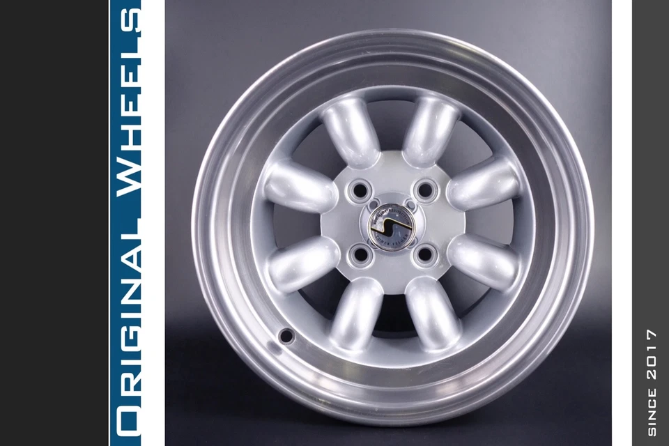 4 Alufelgen Schmidt Revolution MX Line 7 bzw. 8x13H2 4/100 Golf Polo - Bild 4 von 4