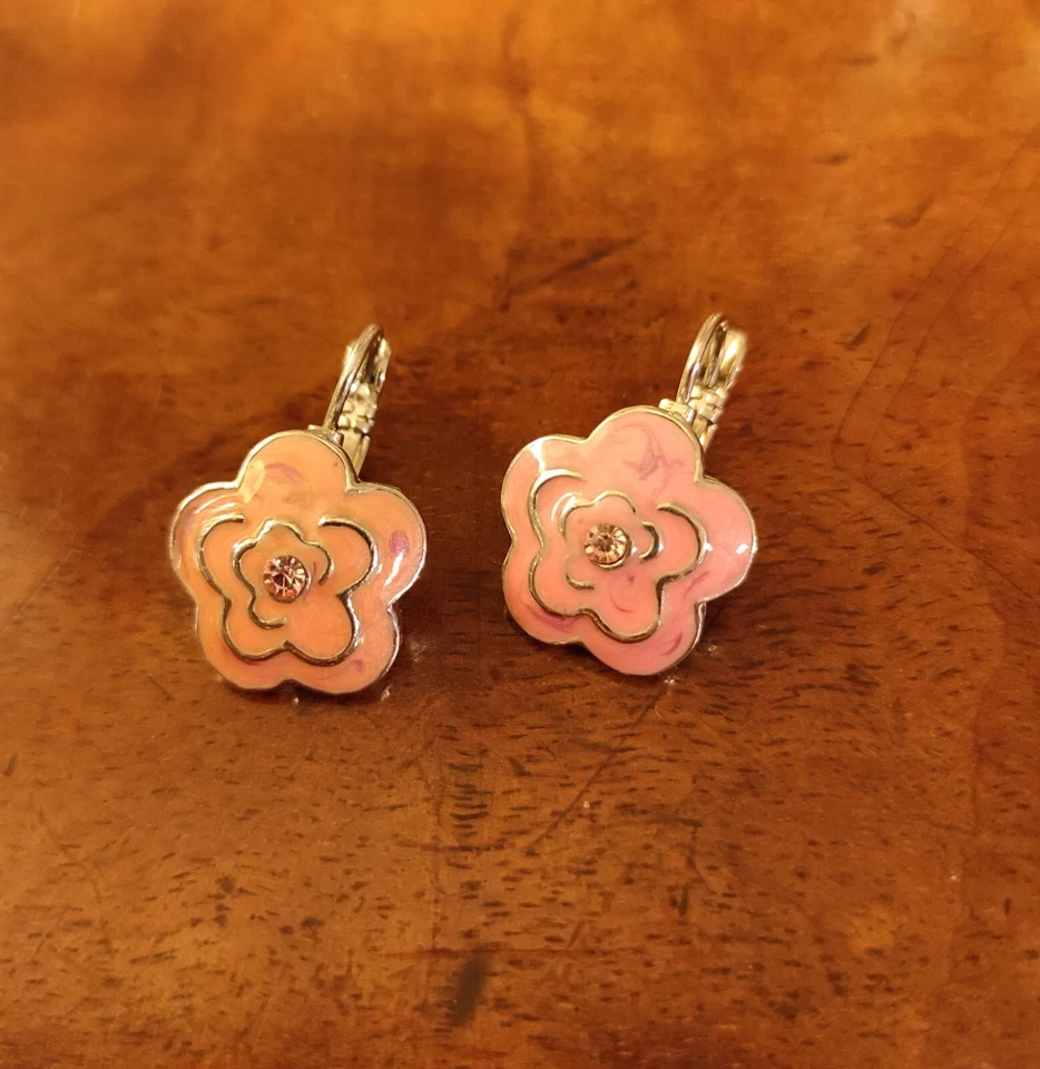 Boucles d'oreilles fleurs - Photo 1/1