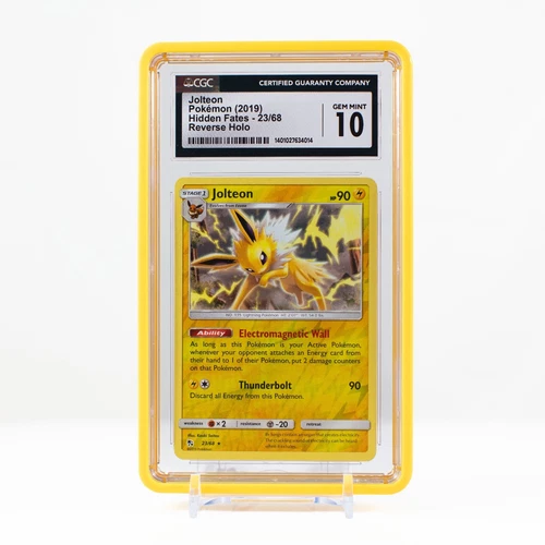 Pokemon Jolteon Reverse Holo #23 Hidden Fates 2019 CGC 10 