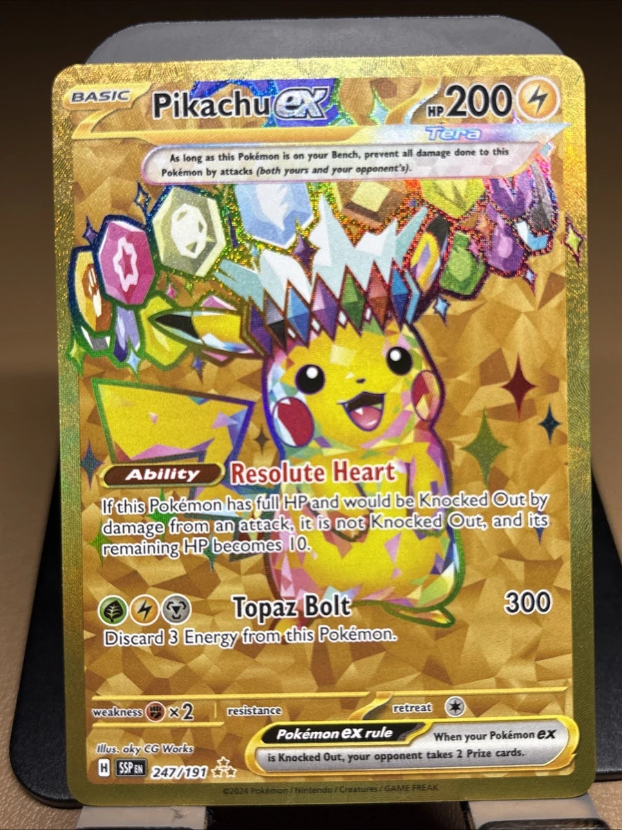 ピカチュウEX 200HP トゥインクルボール Pikachu Ex 200 | eBay