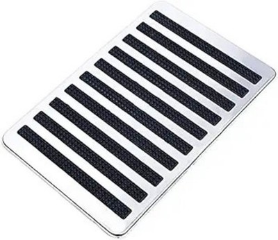 Stainless Steel Plate Carpet Mat Universal Driver Auto Interior Floor Mat Patch