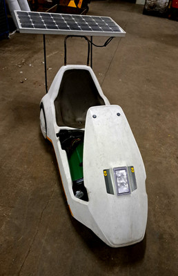 3-Rad Fahrrad mit Elektroantrieb Sinclair C5 Pedelec Elektrofahrrad Elektromobil