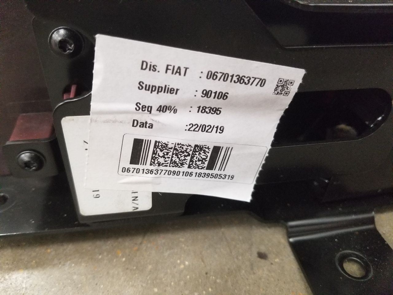 Maserati Levante Rear Seat Red