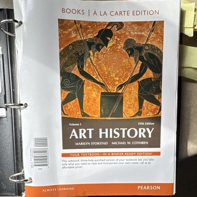 Art History Volume I Fifth Edition LOOSE-LEAF Stokstad Pearson