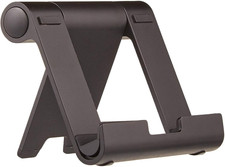 Multi-Angle Portable Stand for iPad Tablet, E-reader and Phone - Black