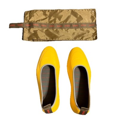 Swims Breakfast Adult Unisex Yellow Galoshes Gaiters Size XL