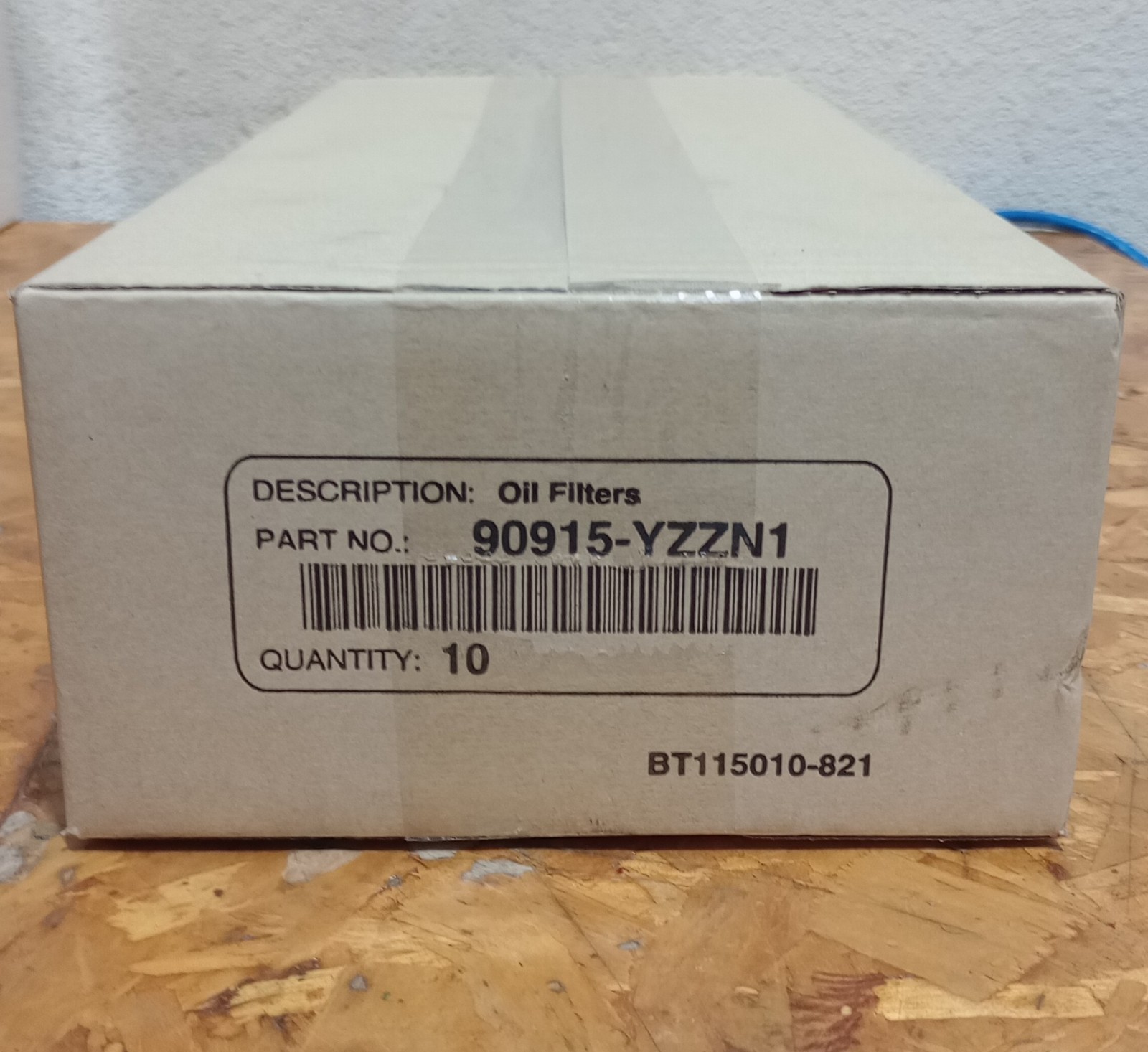 10x Genuine Toyota / Lexus Engine Spin-On Oil Filter 10 Pack Case 90915-YZZN1