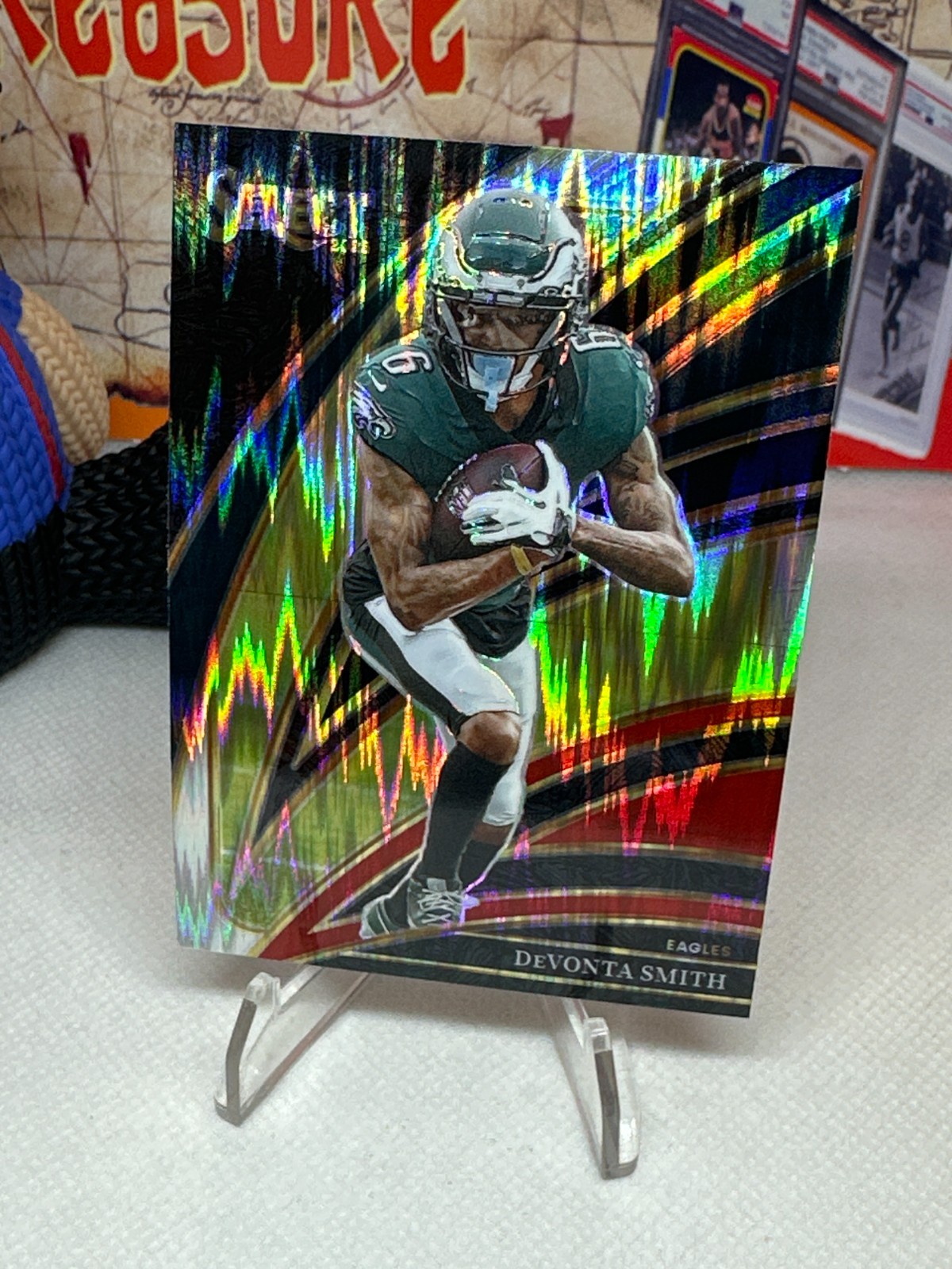 2025 Panini Select Football Black and Red Prizm Shock Parallel -  You Pick