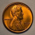 Nicer Low Mintage "business uncirculated++" 1954 S Lincoln Wheat Cent