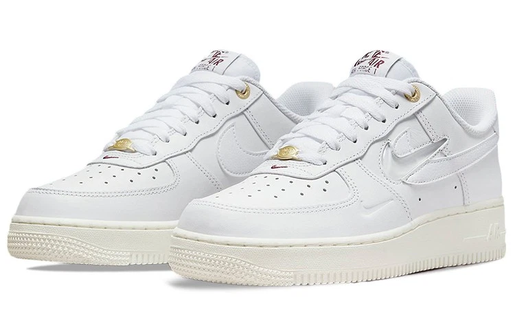Nike Air Force 1 '07 Premium Low History Of Logos W - DZ5616-100 - Image 3 of 4