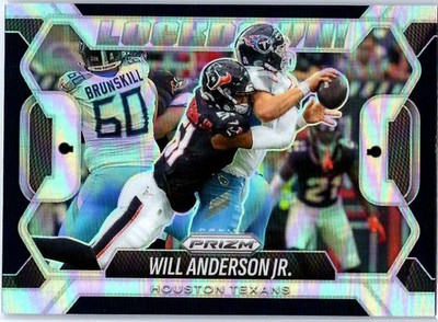 2025 Panini Prizm #12 Will Anderson Jr. Lockdown!