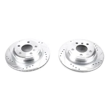 Power Stop EBR1442XPR Drilled / Slotted Brake Rotor for Rear BMW 320i xDrive