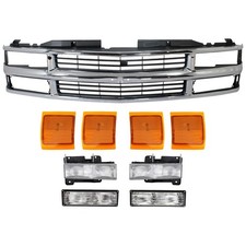 Grille Grill For Chevy Suburban Chevrolet Tahoe C2500 Truck K2500 C3500 K3500