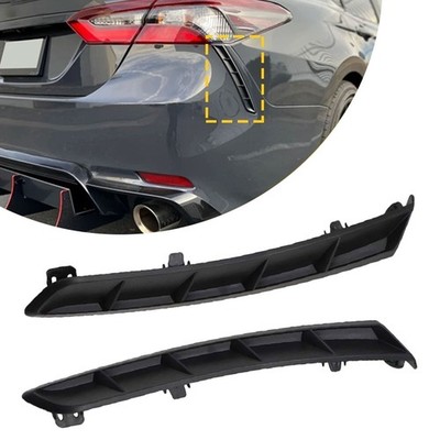 Pair of Rear Bumper Extension Trim Molding L&RH for 2018 2019-2021 Toyota Camry