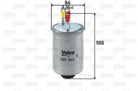 Valeo Kraftstofffilter U.A. FüR Ford, Hyundai, Jaguar, Kia, Ssangyong