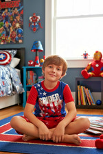 Marvel Spider-Man Superhero 3 Piece Costume Pajama Set Size 4  6 Unisex