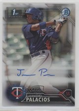 2016 Bowman Chrome Prospects Refractor /499 Jermaine Palacios #BCAP-JP Auto n1u