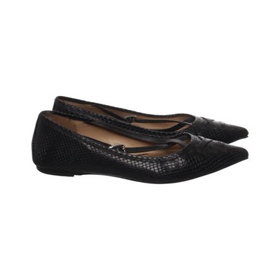 Michael Kors, Ballerinas, Größe: 38 1/2, Leder, Schwarz, Damen #eHx
