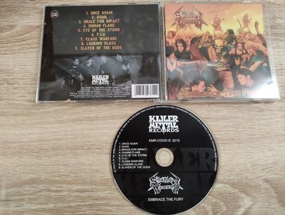 Shallow Ground Embrace The Fury CD Thrash Metal Hexx Overkill Tantara Game Over