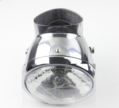 #ad Polished Aluminium Headlight Headlamp For Honda or replica Dax CT70 ST70 Bikes $53.99