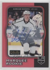 2017 O-Pee-Chee Platinum Retro Marquee Rookies Rainbow Red Adrian Kempe Auto 2js
