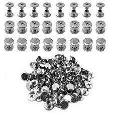 IDEALSV 304 Stainless Steel Chicago Screws M5x5mm 200 M5 5mm, steel