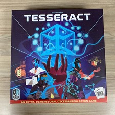 TESSERACT BOARD GAME COMPLETE 2023 SCI-FI DICE PUZZLE CO-OP SMIRK & DAGGER GAMES