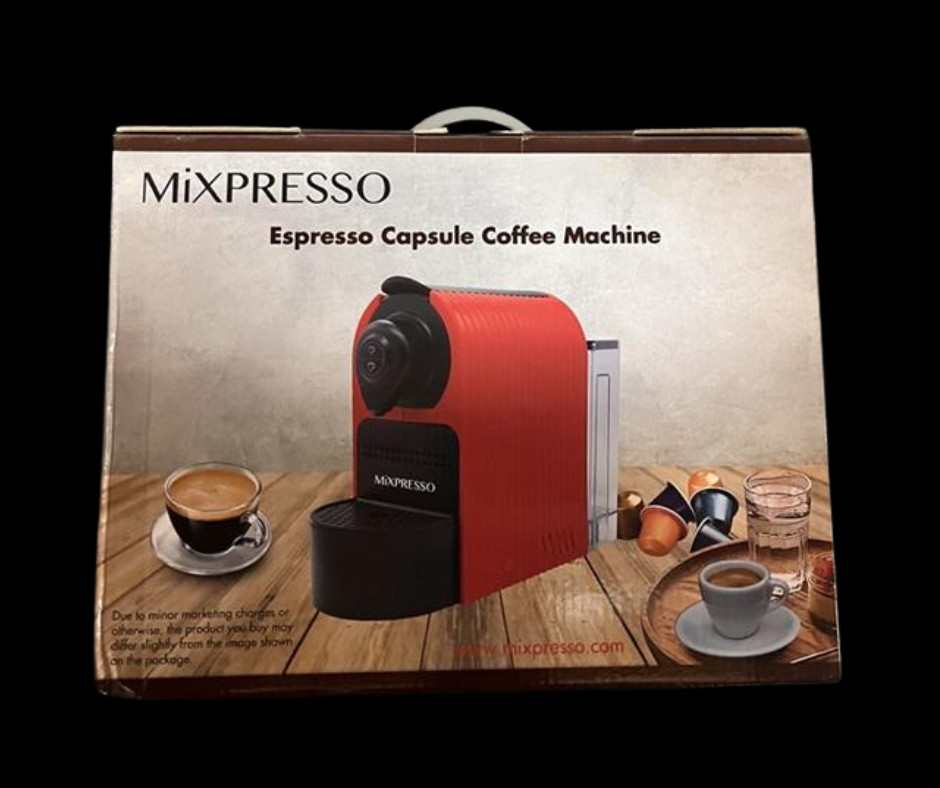 MIXPRESSO Espresso Machine (RED) - NEW