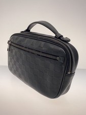 LOUIS VUITTON Umbrella Damier Infinie Leather Black from Japan
