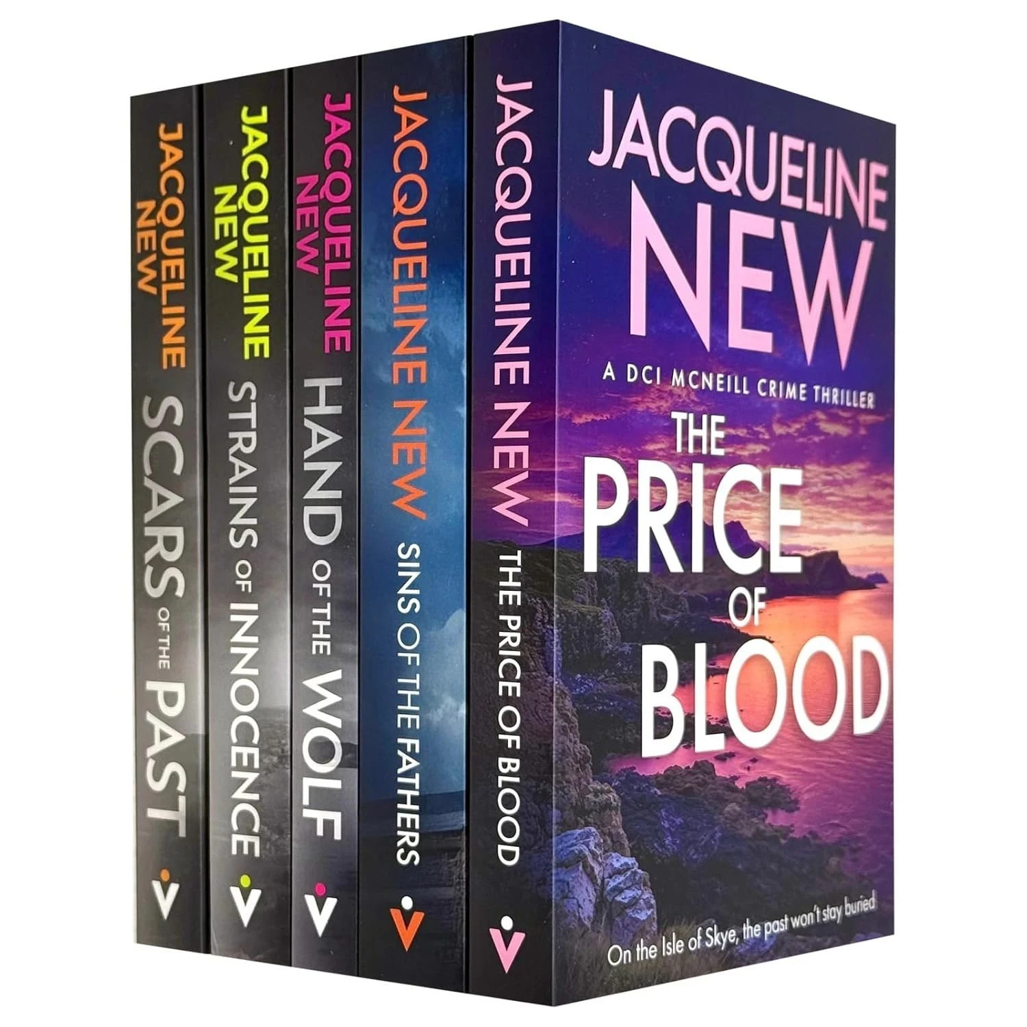 Jacqueline New Unisex Dci Mcneill Crime Thriller Series 5 Books Collection Set By - Fiction - Paperback - Image 4