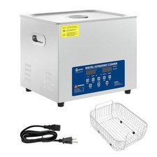 30L Ultrasonic Cleaner with Heater Timer Basket Digital Sonic Machine 600W