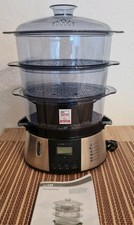 Clatronic DG 3547 elektrischer Dampfgarer Ste...