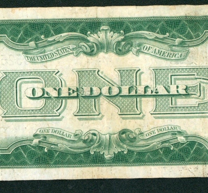 $1 1928 ((FUNNYBACK)) Silver Certificate Note ** PAPER CURRENCY AUCTIONS