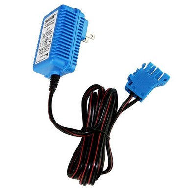 SafeAMP 12 Volt UL Listed Battery Charger Compatible with Peg Perego  Blue 