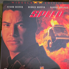Speed LaserDisc 1994 Widescreen R Jan de Bont Keanu Reeves Action Adventure