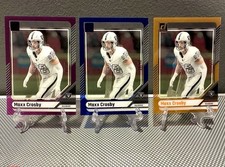 (3) 2024 Clearly Donruss MAXX CROSBY #/49 Blue #/75 Purple #/199 Orange🔥Raiders