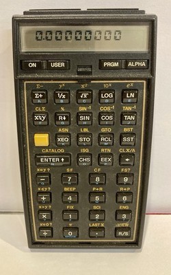 HP-41CV RPN Calculator and Case - TESTED WORKING - Clean Hewlett Packard