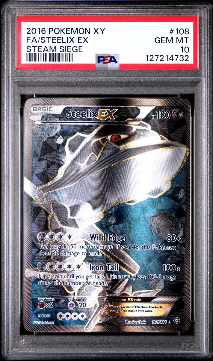 Pokémon TCG Professional Sports Authenticator (PSA) Steam Siege