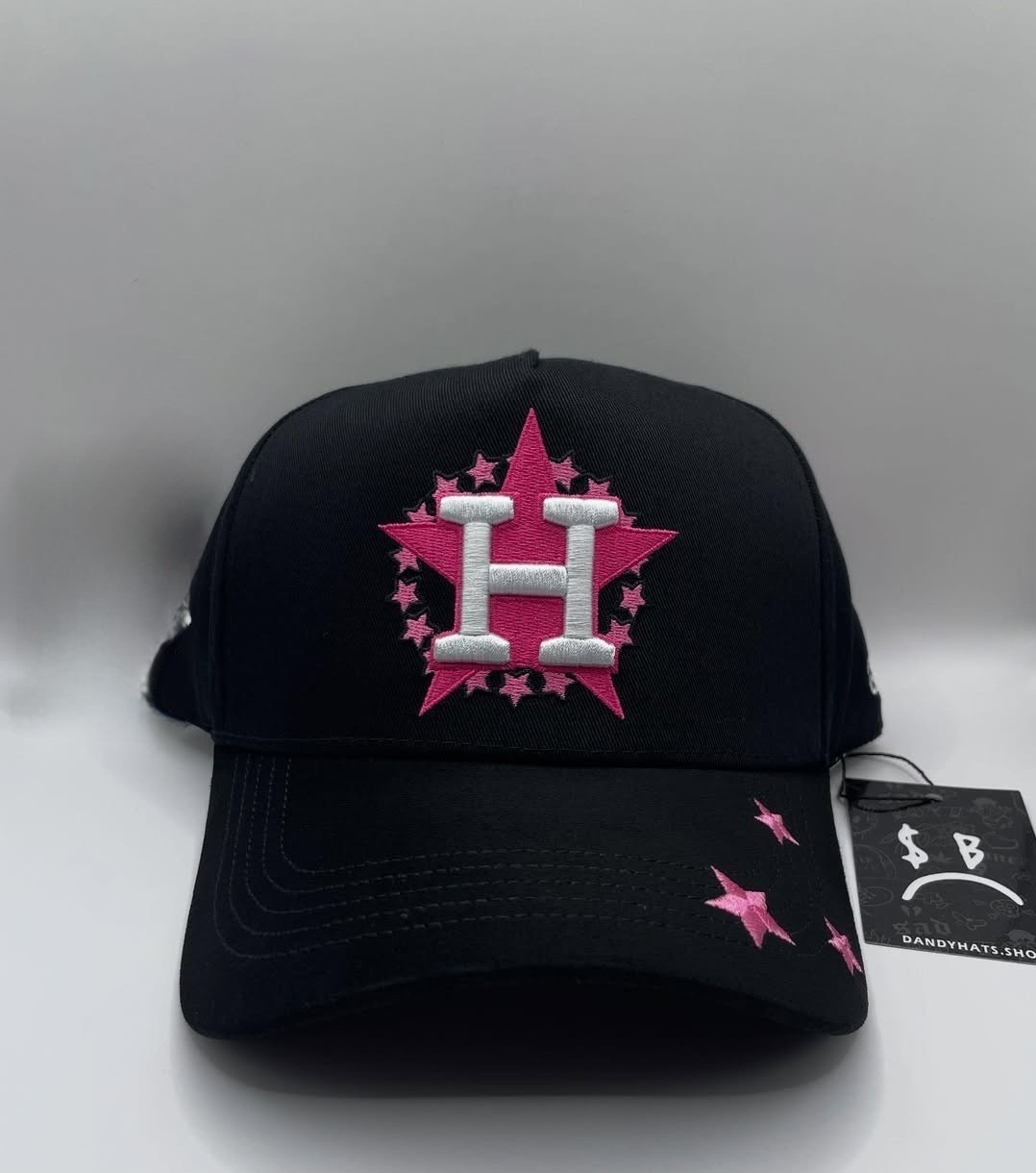 Dandy Hats x Sad Boyz Junior H clave Ali colab black and pink (G5)
