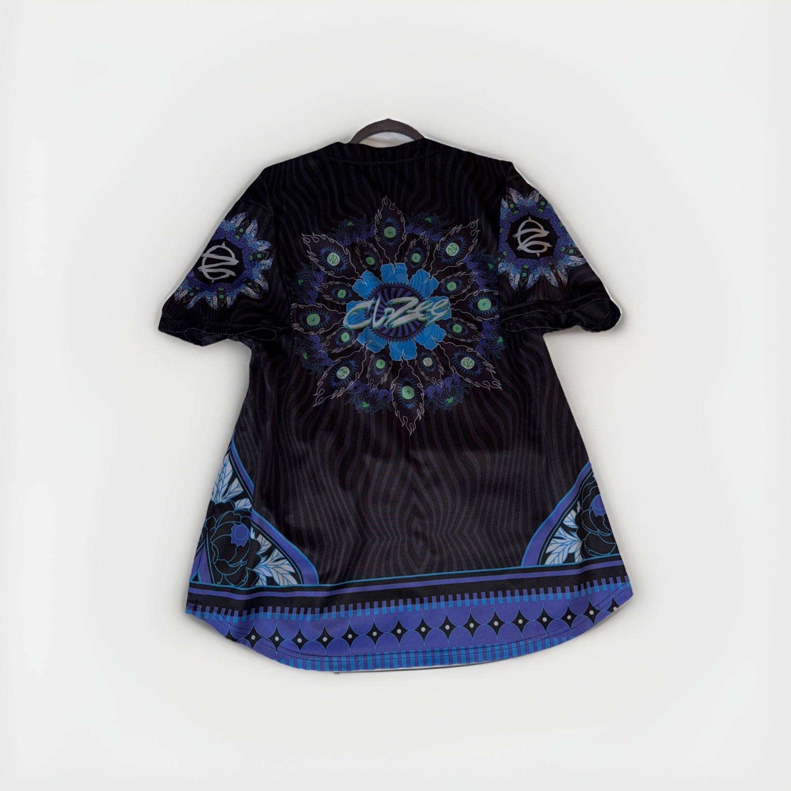 CloZee Triple Rainbow Baseball Jersey