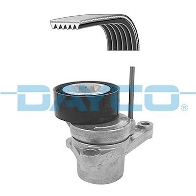 Keilrippenriemensatz Dayco KPV223 FÜR CitroËN Peugeot Poly V Riemen KIT-image