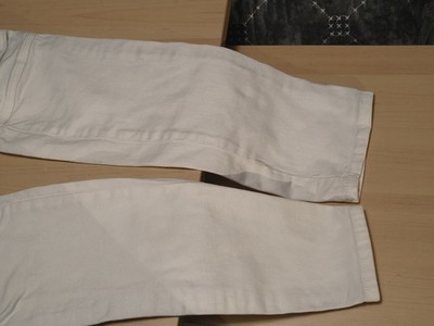 Balmain Biker Jeans White Men's SZ 30 regular Fit Denim 100