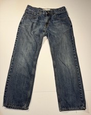 Levi's 505 Regular Fit Jeans Boys Size 16 Regular 28x28 