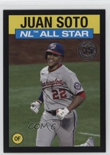 2021 Topps 1986 Topps All-Star Baseball Black /299 Juan Soto #86AS10 1l8s
