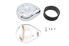 Chrome Tear Drop Air Cleaner For Harley Davidson By V-twin Chrome Tear Drop Air Cleaner For Harley Davidson By V-twin