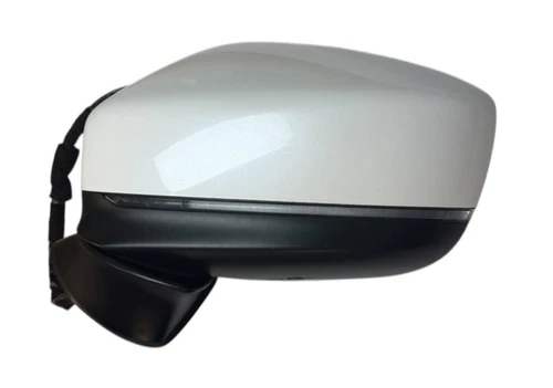 2017 - 2022 MAZDA CX-9 FRONT LEFT SIDE DOOR REAR VIEW MIRROR WHITE OEM