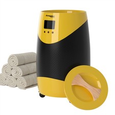 20L Bucket Style Large Towel Warmer Drying Rapid Heat-Up Auto Shut Off Yellow