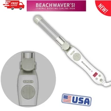 The Beachwaver Co. S1 Dual Voltage Curling Iron - White